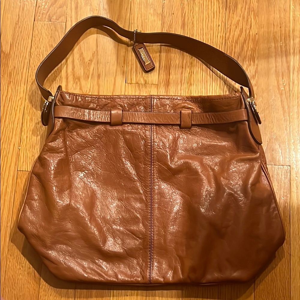 Cole Haan Brown Leather Shoulder Bag
